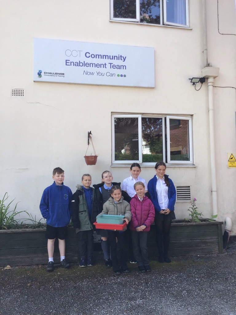Children outside Care Home