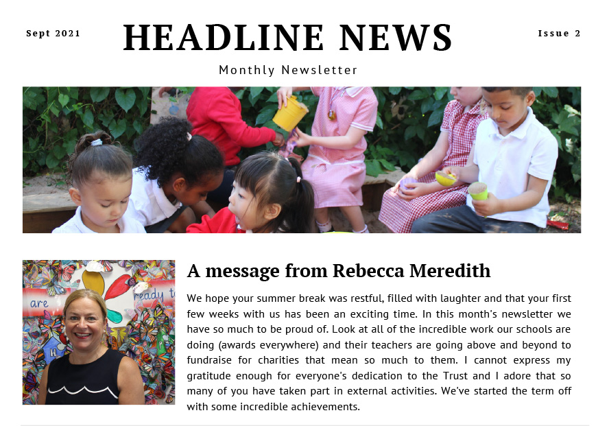 Headline News – September Issue 2