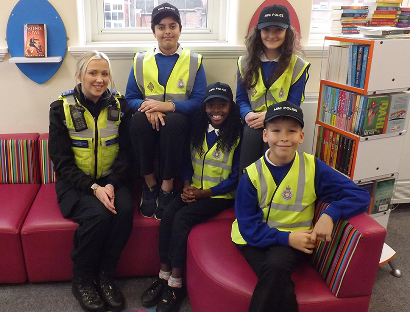 Pear Tree Community Junior School has been making a difference with their new Mini Police Project