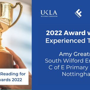 Amy Greatrex at South Wilford in Nottingham has won the coveted “Experienced Teacher Award” for her inspiring initiative