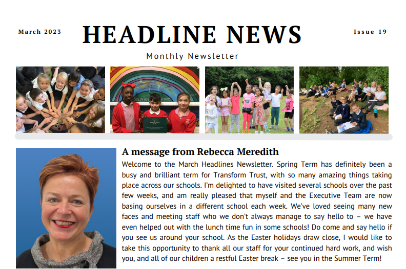 Headline News – March 2023, Issue 19