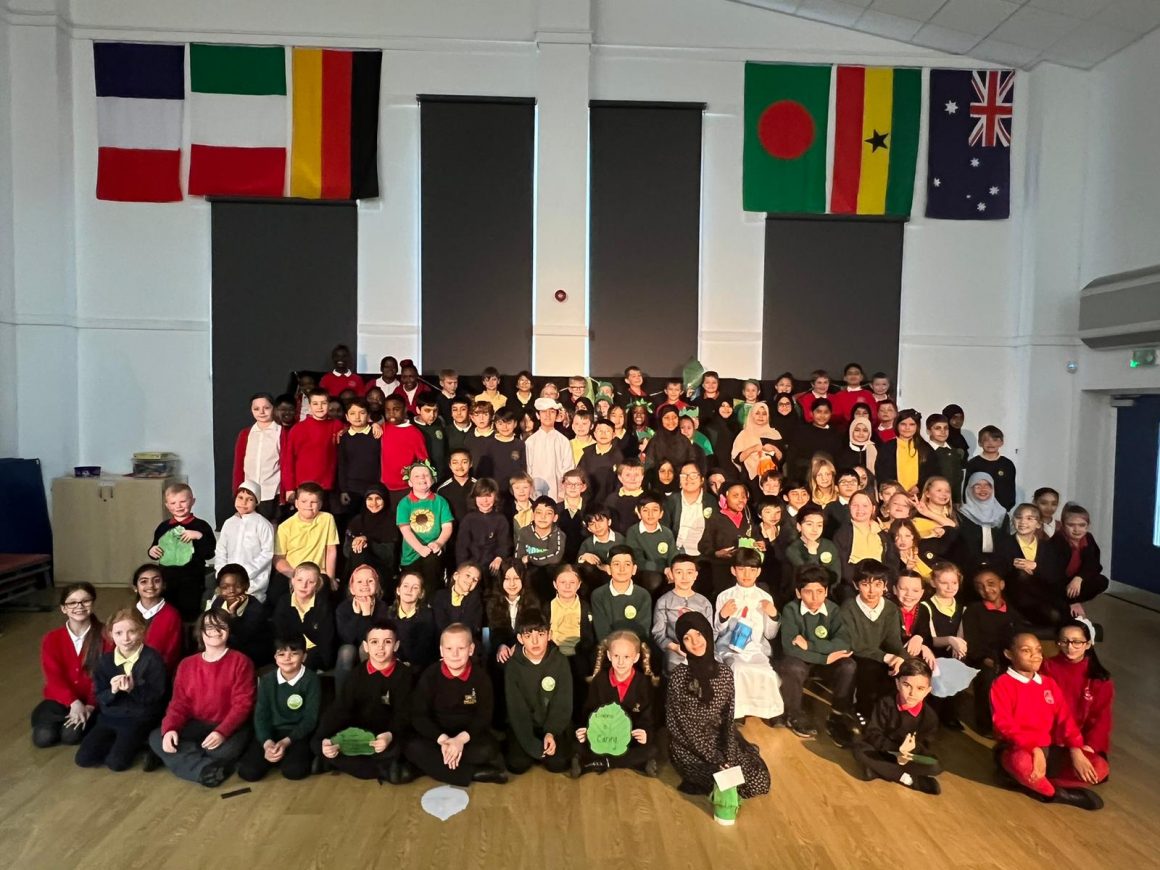 Together in kindness : pupils gather for a multi-faith Spring Celebration at South Wilford Primary School