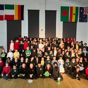 Together in kindness : pupils gather for a multi-faith Spring Celebration at South Wilford Primary School