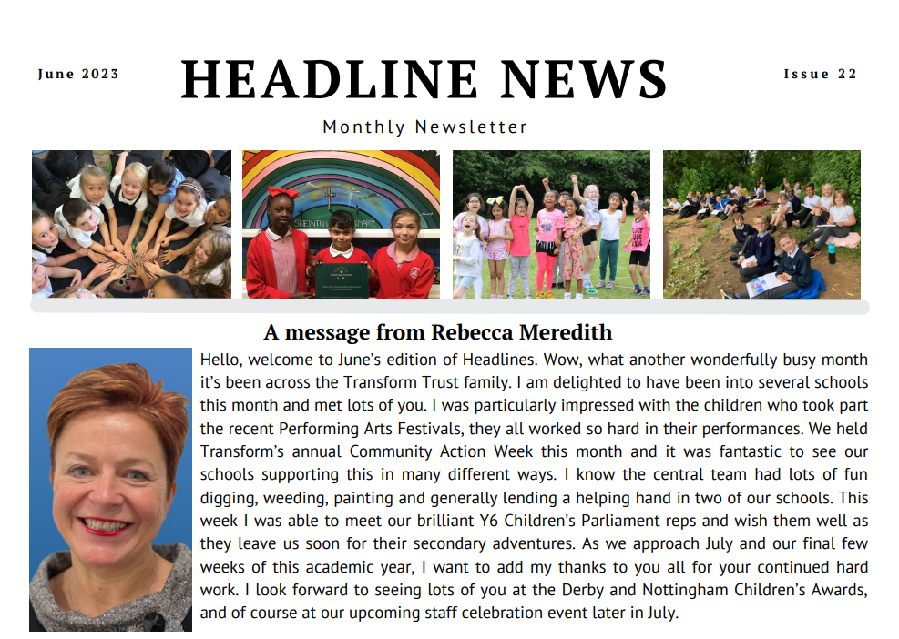 Headline News – June 2023, Issue 22