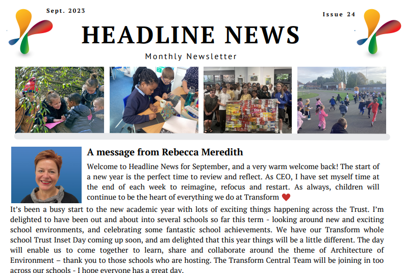 Headline News – September 2023, Issue 24