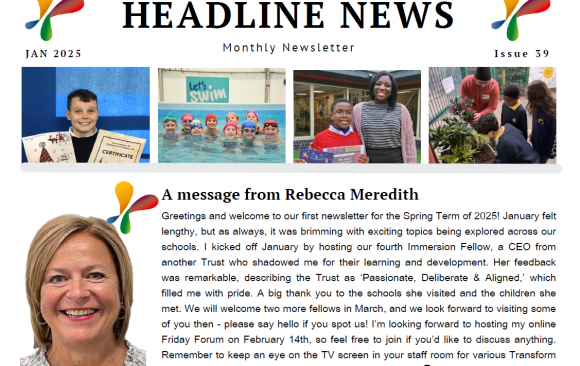 Headline News – January 2025, Issue 39