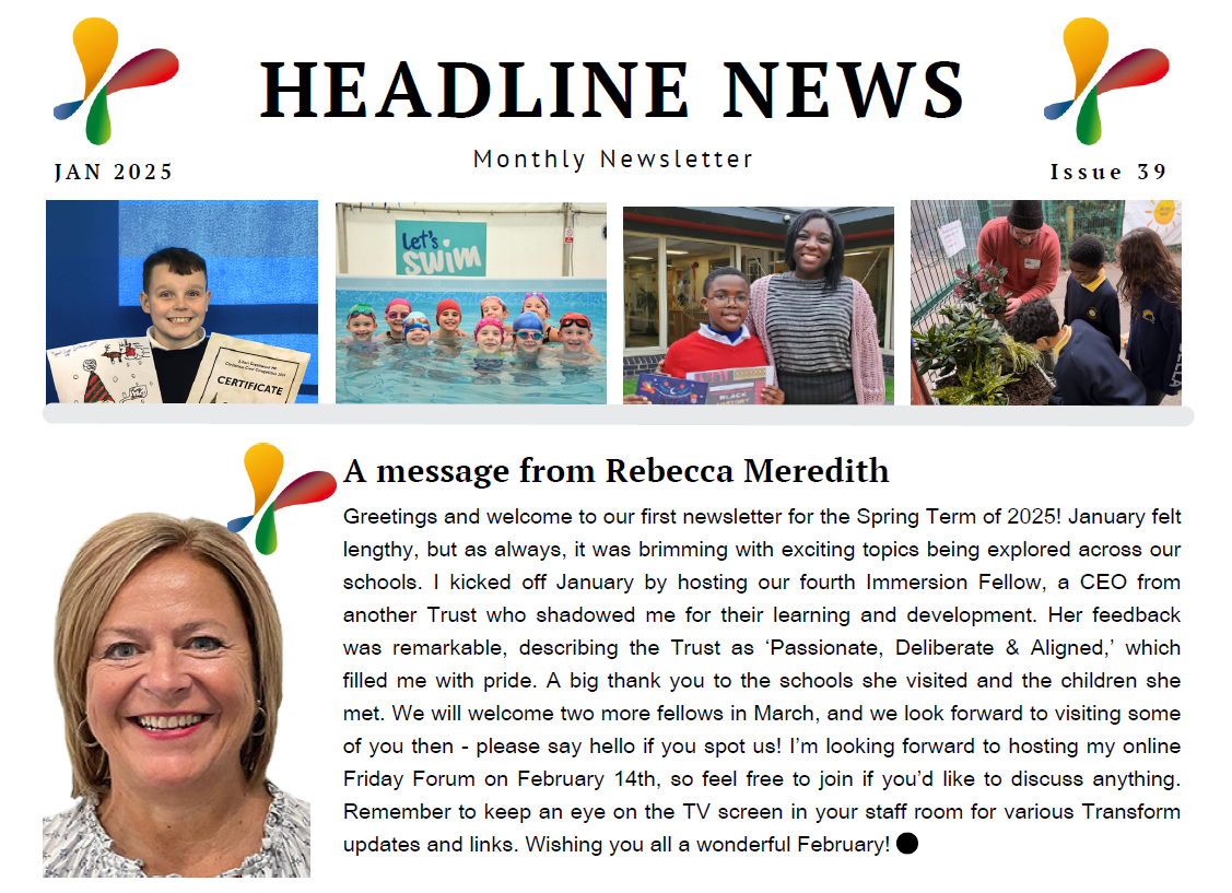 Headline News – January 2025, Issue 39